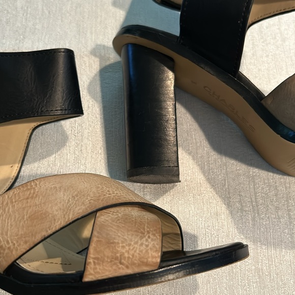 Charles by Charles David Juant Women’s Strap Chunky Heels Size 8 Like new - Picture 2 of 11